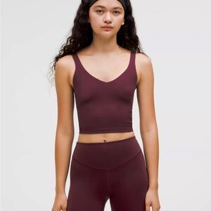 Women's Burgundy Intimate Set